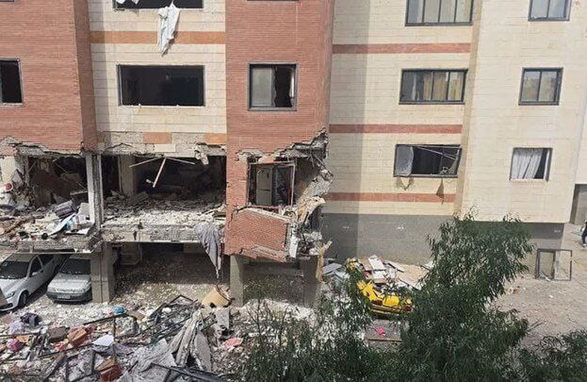 اولین تصاویر از انفجار در محله پردیسان قم | علت حادثه چه بود؟