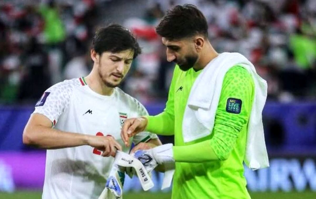 حمایت سردار آزمون از بیرانوند