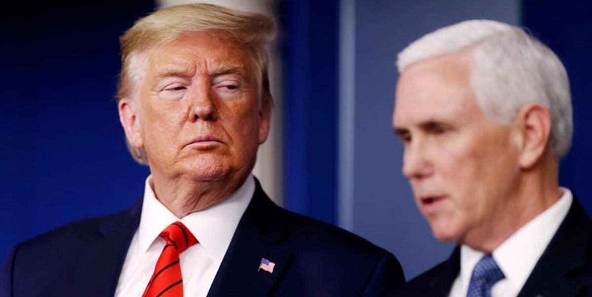 دفاع ترامپ از درخواست طرفدارانش برای حلق‌آویز کردن «مایک پنس» 