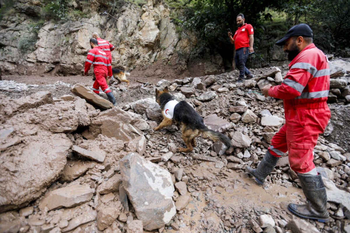 پیکر دومین مفقودی سیل جاده چالوس پیدا شد