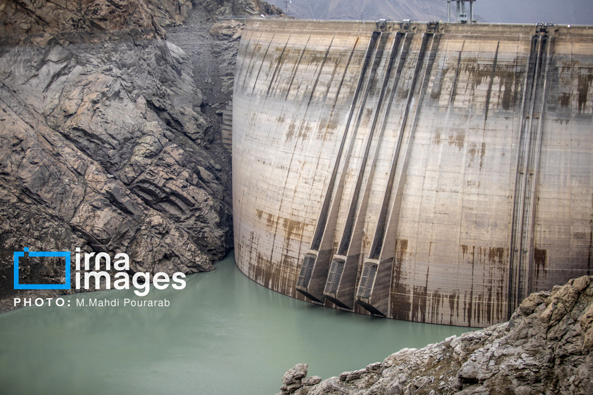 وضعیت آب سدهای تهران  