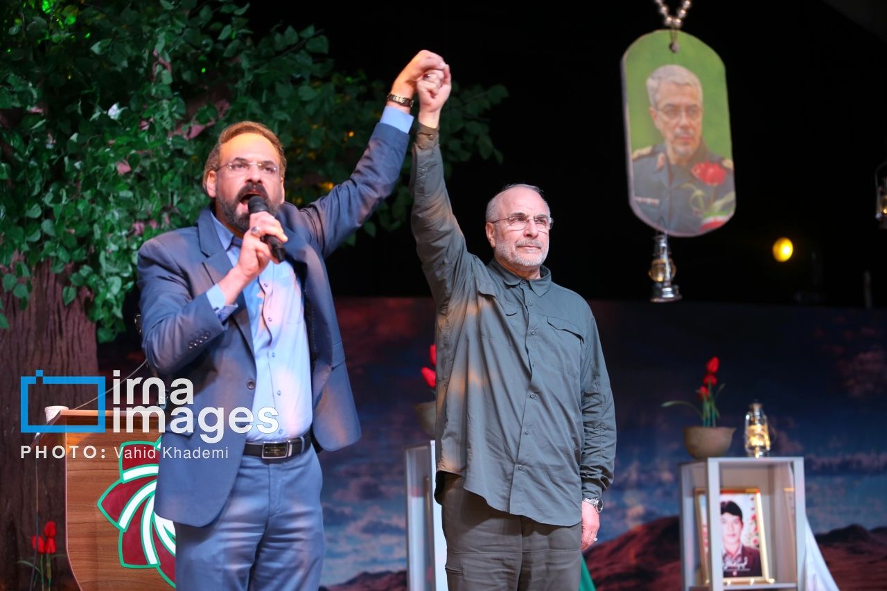 تصاویر: حضور قالیباف در کنگره ملی سه هزار شهید خراسان شمالی