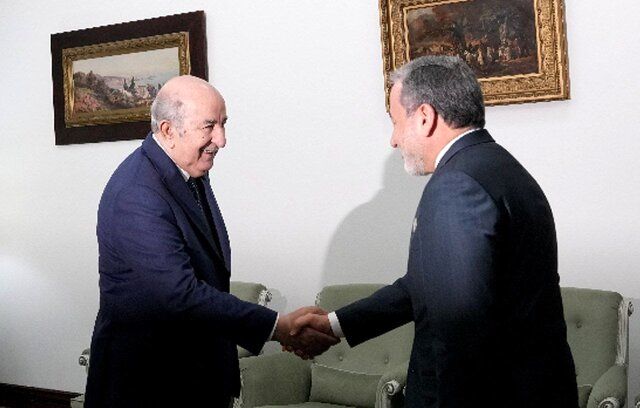 جزئیات دیدار عراقچی با رئیسجمهور الجزایر