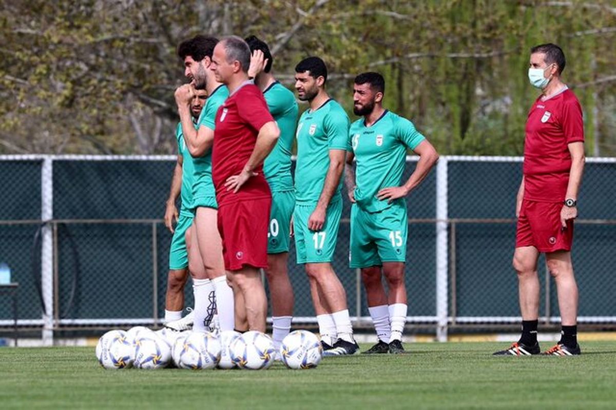 تیم ملی فوتبال در راه  جزیره کیش