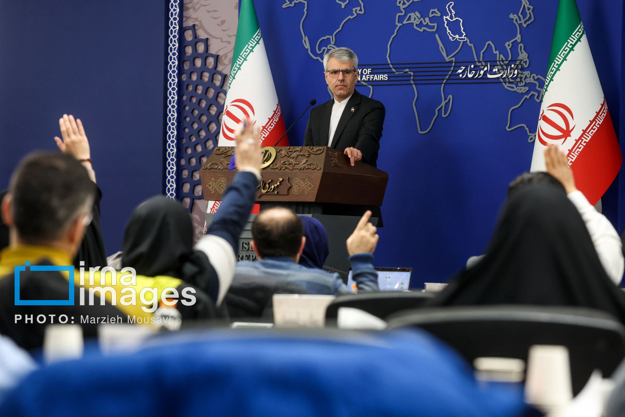 تصاویر: نشست خبری سخنگوی وزارت امور خارجه