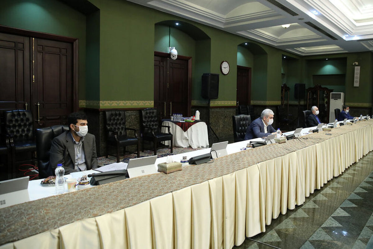 تصاویر: جلسه ستاد اقتصادی دولت با تدابیر ویژه کرونایی