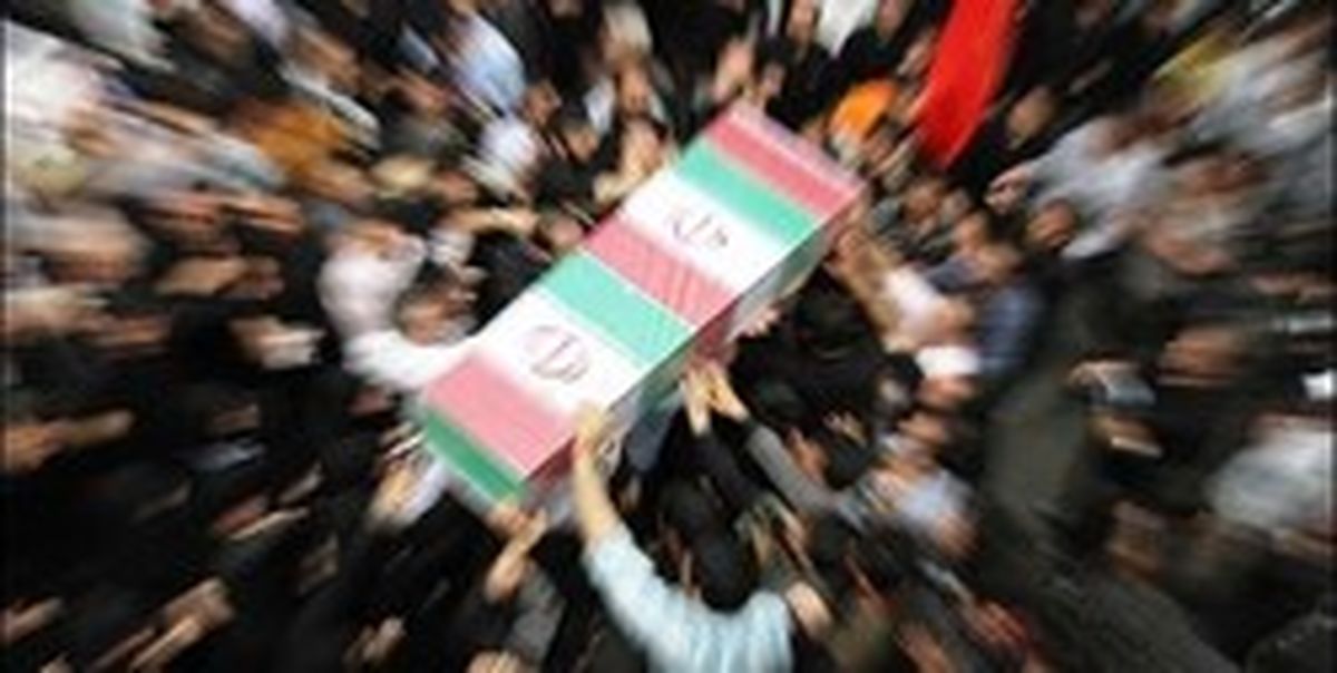 شهیدی که با نوحه‌خوانی خودش تشییع شد +تصاویر