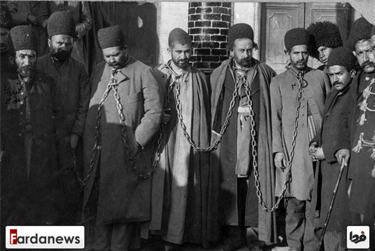 چند مجرم زنداني در دوره قاجار