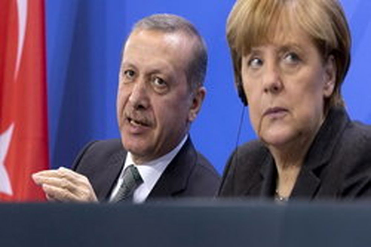 اردوغان و مرکل دیدار کردند