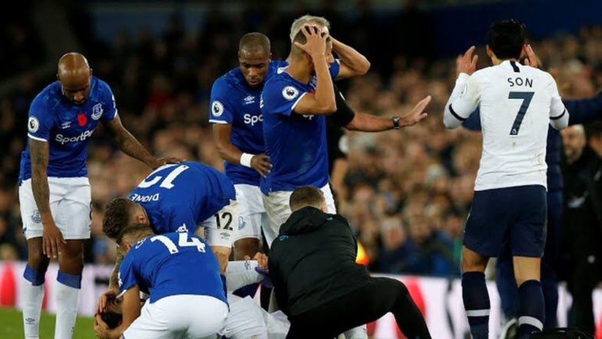 مصدومیت وحشتناک آندره گومز و اشک‌های ستاره کره‌ای تاتنهام +تصاویر