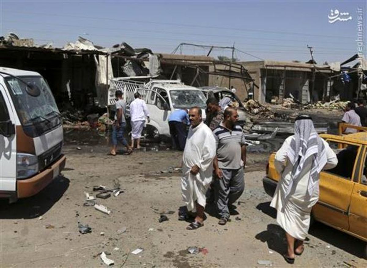 تصاویر: انفجار خونین در الراشدیه بغداد