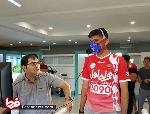 عکس: استتار به سبک محسن مسلمان!