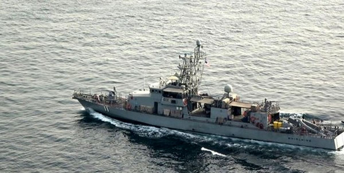 ارتش چین کشتی جنگی مزاحم آمریکایی را بیرون کرد