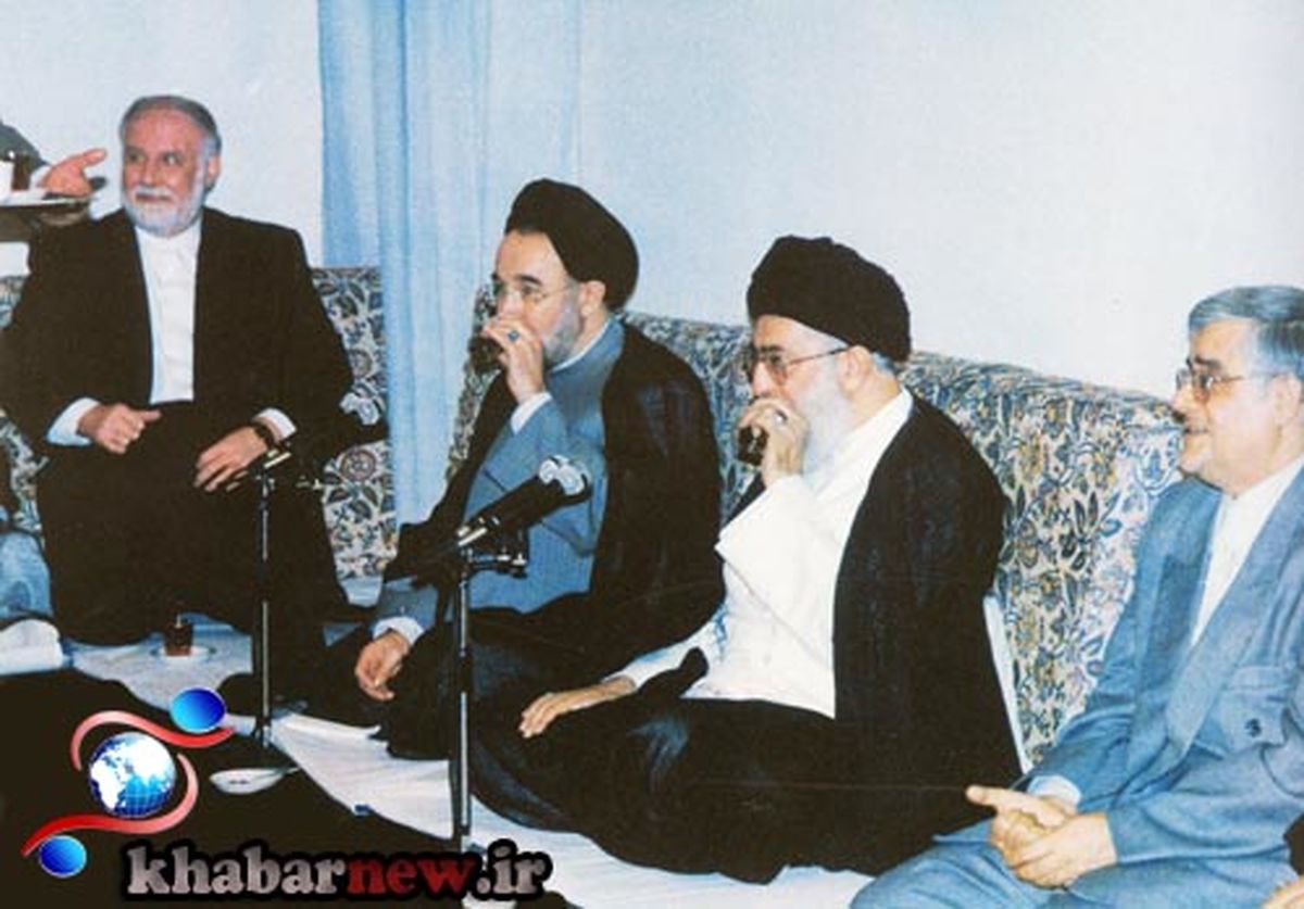 عکس/خاتمی و عارف در دیدار با رهبرانقلاب