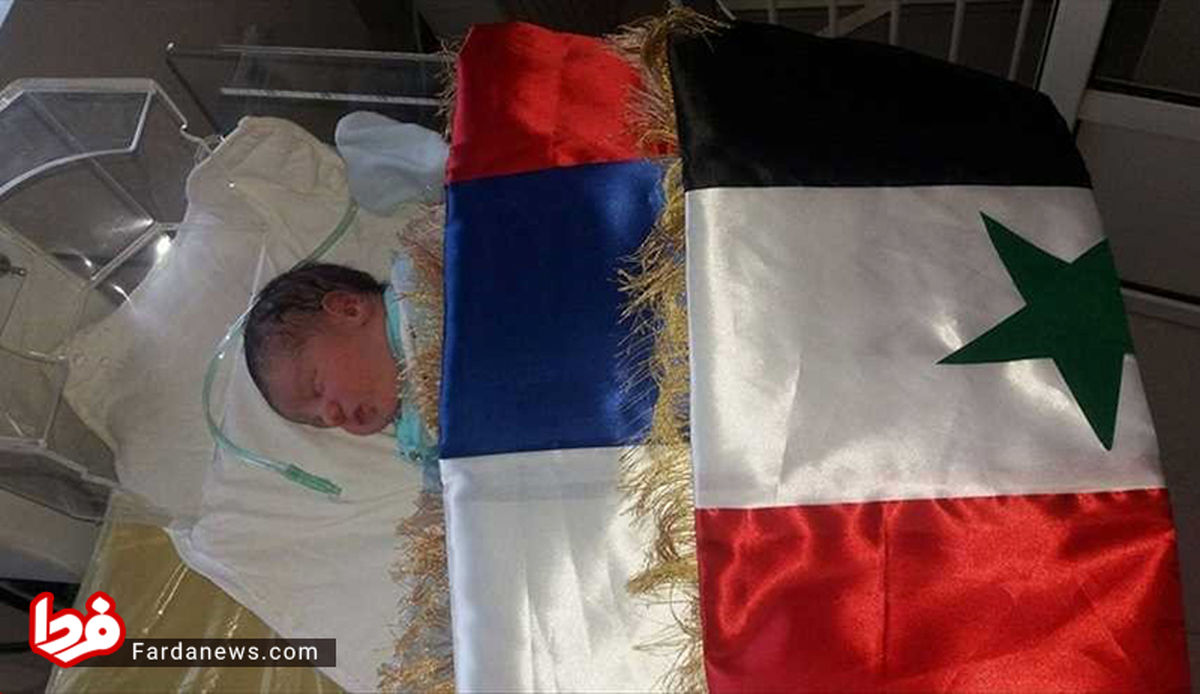 عکس: ولادمیر پوتین در سوریه متولد شد!
