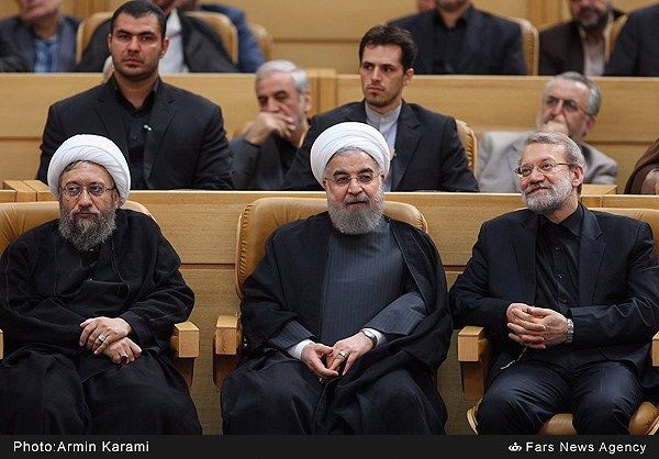 عکس: سران سه قوه در همایش گرامیداشت هفته قوه قضائیه