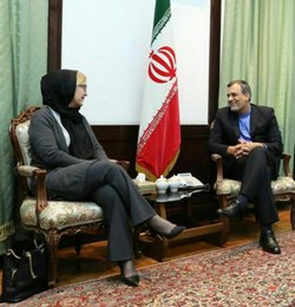 موضوع گفت‌وگوی دستیار ظریف و یک مقام سیاسی از سازمان ملل