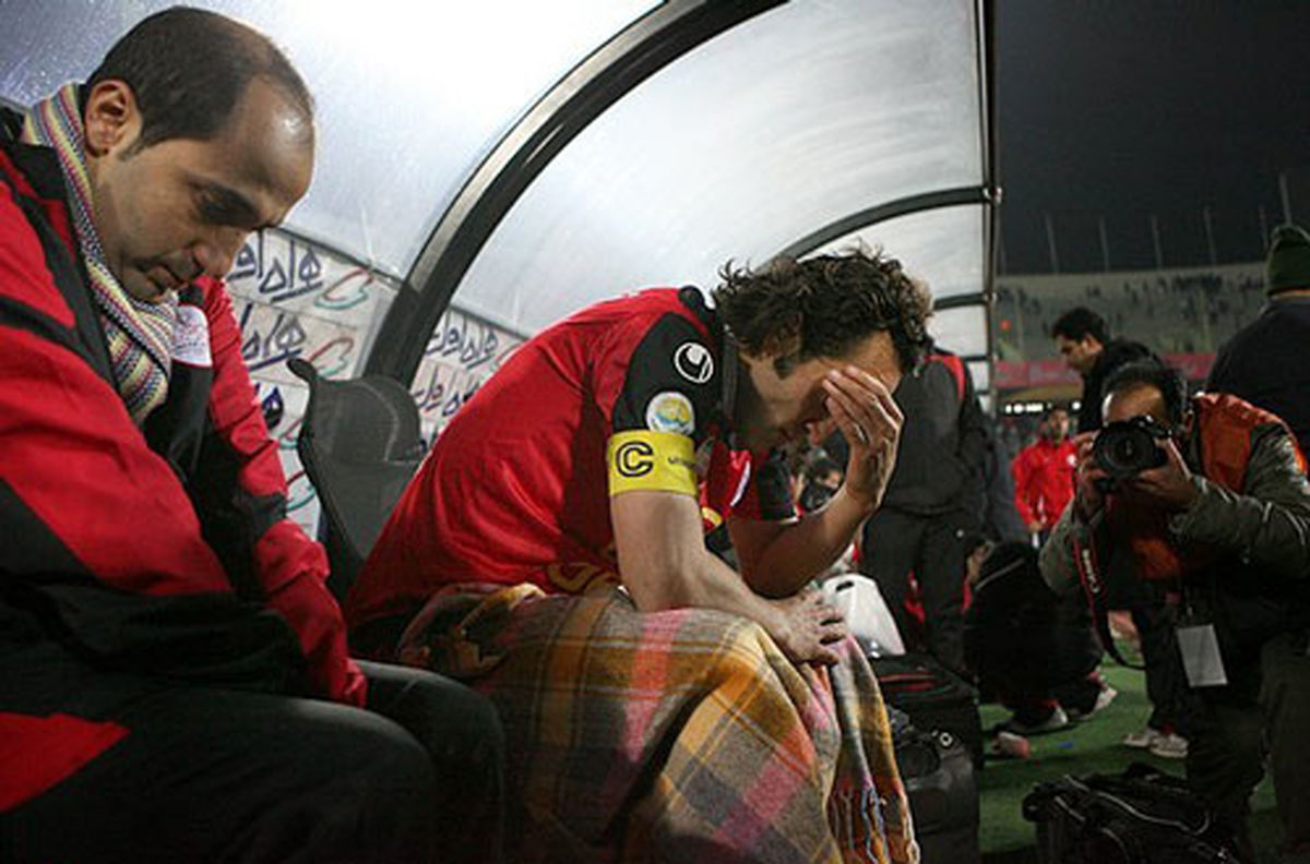 تلخترین دربی علی کریمی + عکس