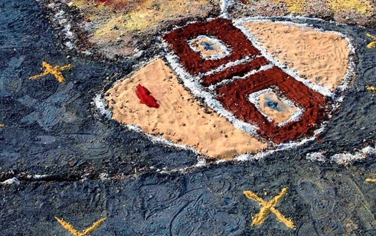 خاک رنگی این جزیره ایرانی را نخرید +تصاویر