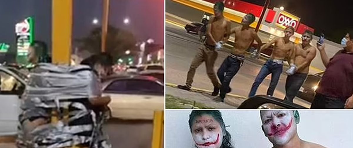 شوالیه تاریکی باند جوکرنما را به دام انداخت +عکس