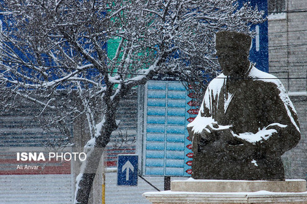 تصاویر: چهره زمستانی بهار در اردبیل