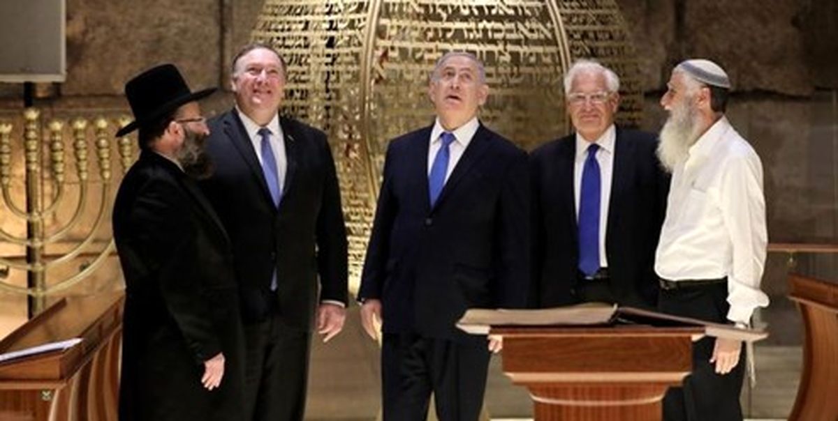 لفاظی جدید پامپئو: ایرانی‌ها از دوران باستان دنبال کشتار یهودیان بودند!