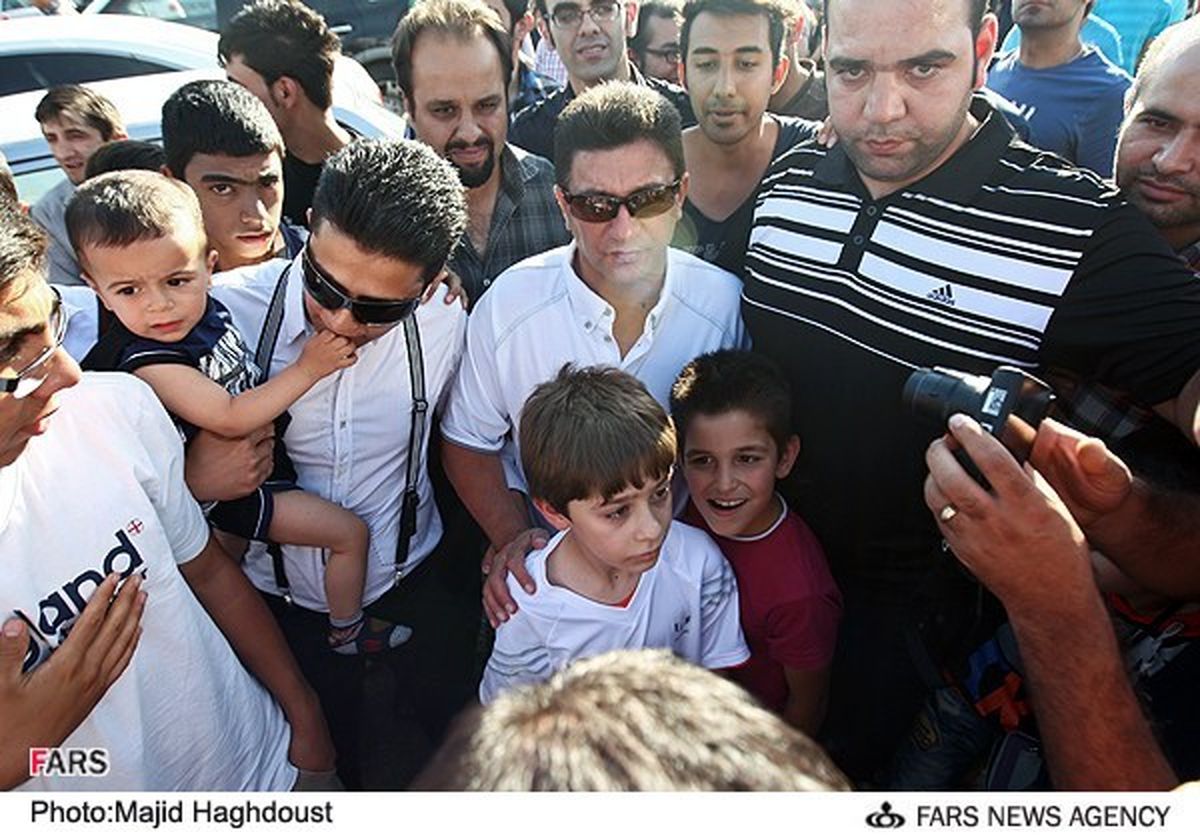 حاشیه تمرین استقلال/تصاویر