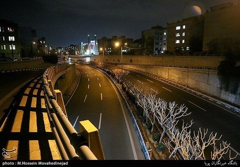تصاویر: محدودیت تردد شب یلدا در تهران