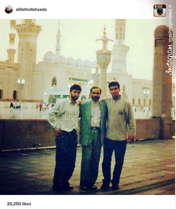 عکس زیرخاکی از منصوریان و قلعه نویی