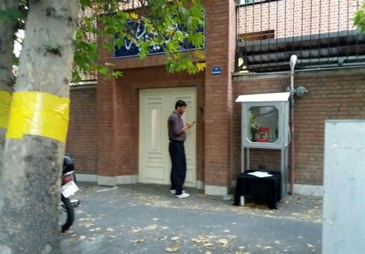 حجله شهید حججی در حسینیه هنر تهران +تصاویر