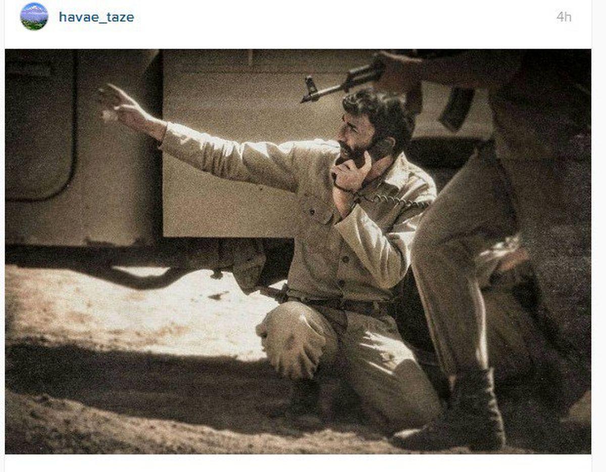 احمد متوسلیان در فیلم «ایستاده در غبار»+تصاویر