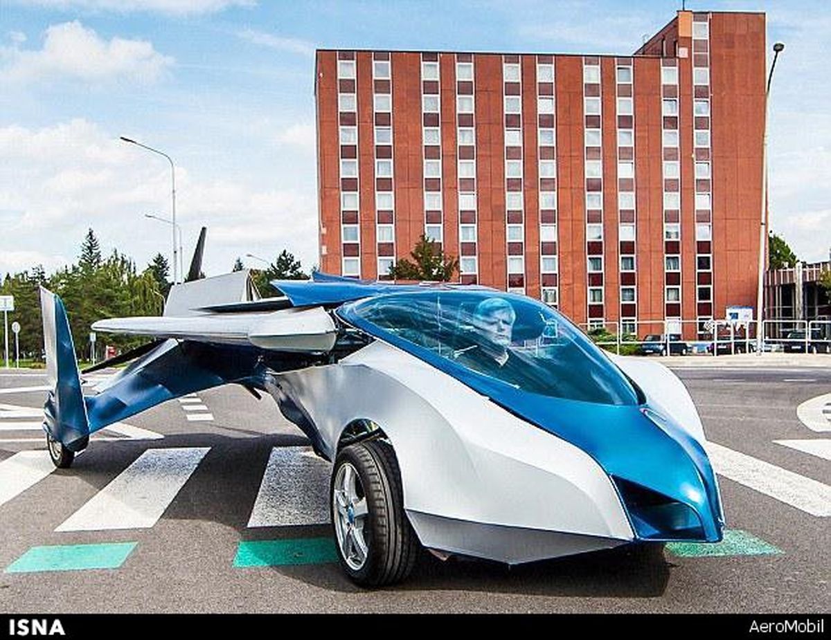 خودروی پرنده به زودی در جاده‌ها /تصاویر