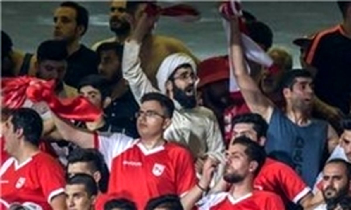 روحانی خبرساز فوتبال ایران در آزادی چه می‌کرد؟ +عکس