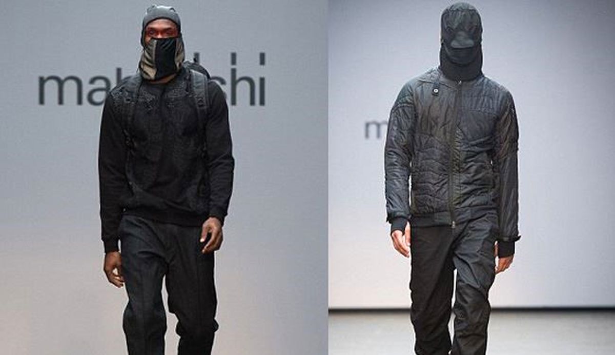 حضوروزیر‎انگلیسی‎در‎شوی‎لباس‎داعش/عکس