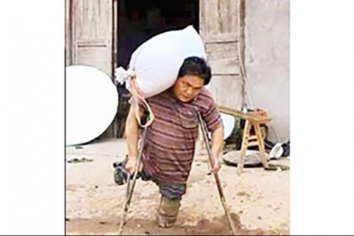 پدر فداکار شهرت جهانی یافت +عکس