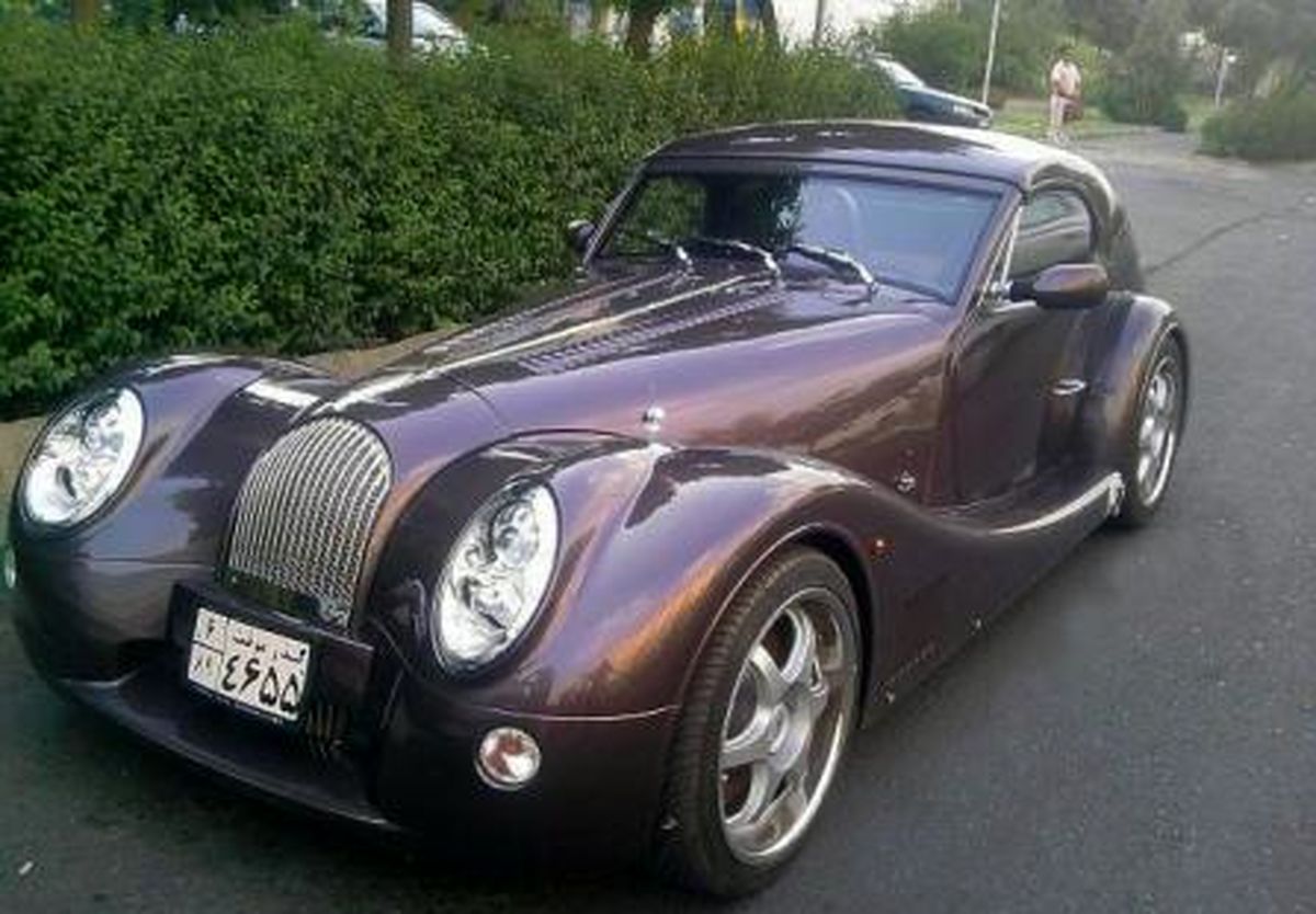 اتومبیل دست ساز انگلیسی در ایران/عكس