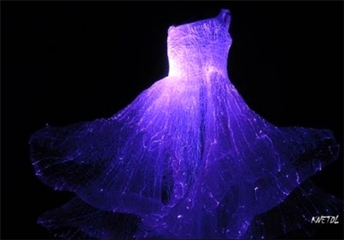 لباسی که رنگ عوض می‌کند!/عکس