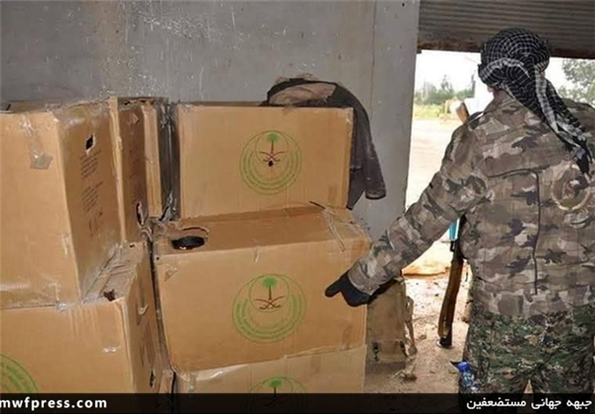 کمک‌های غذایی ریاض به داعش/تصاویر