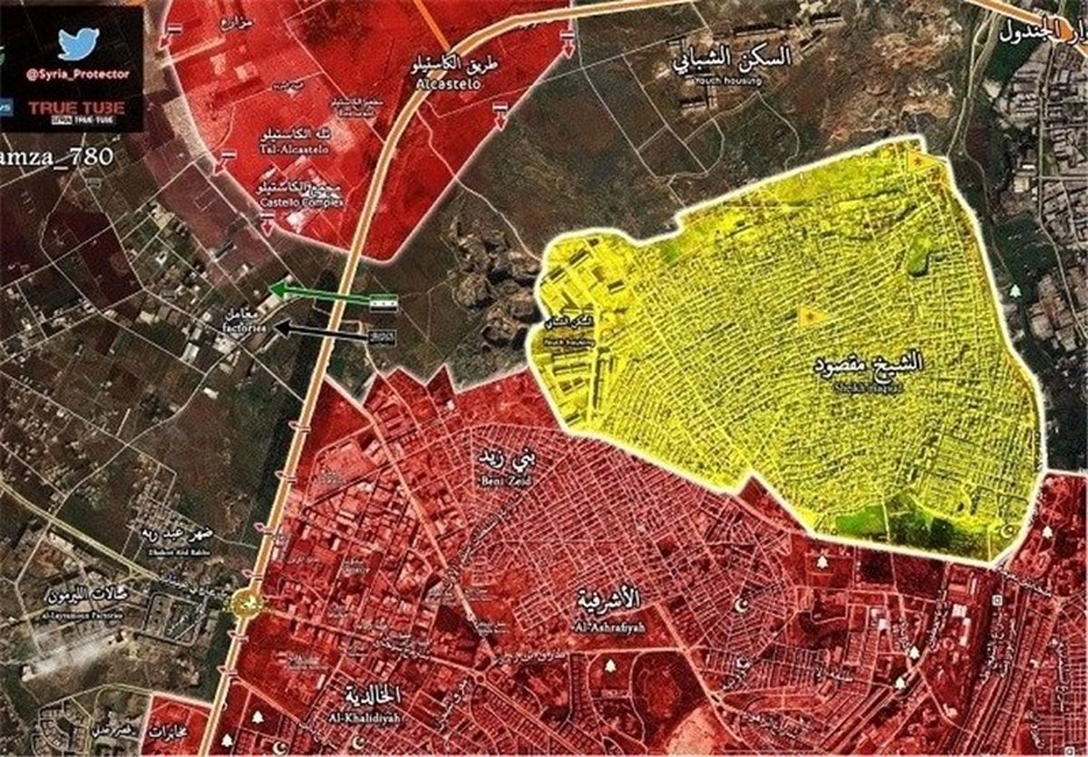 در جبهه حلب چه میگذرد