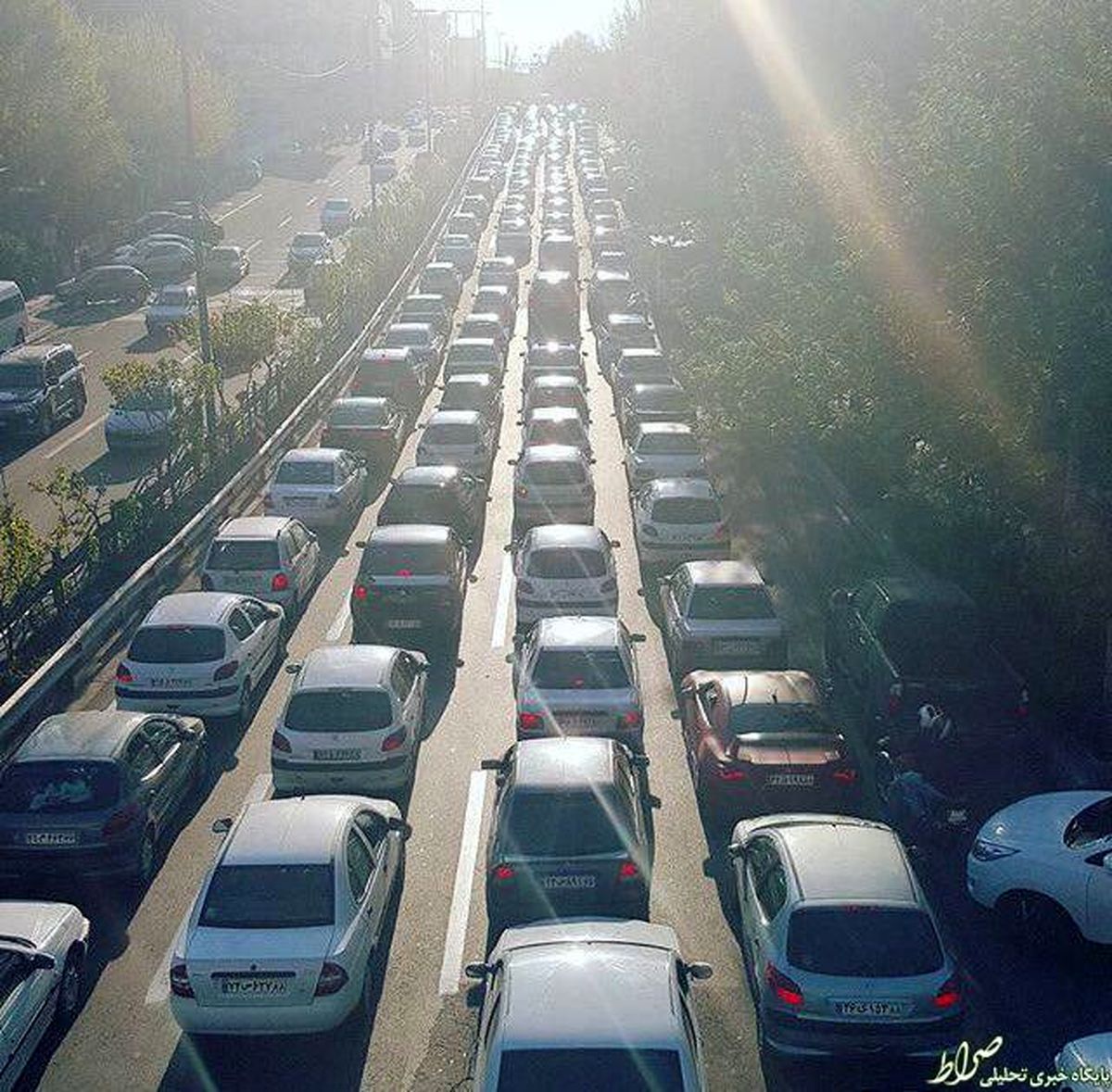عکس: اتفاق باورنکردنی در تهران
