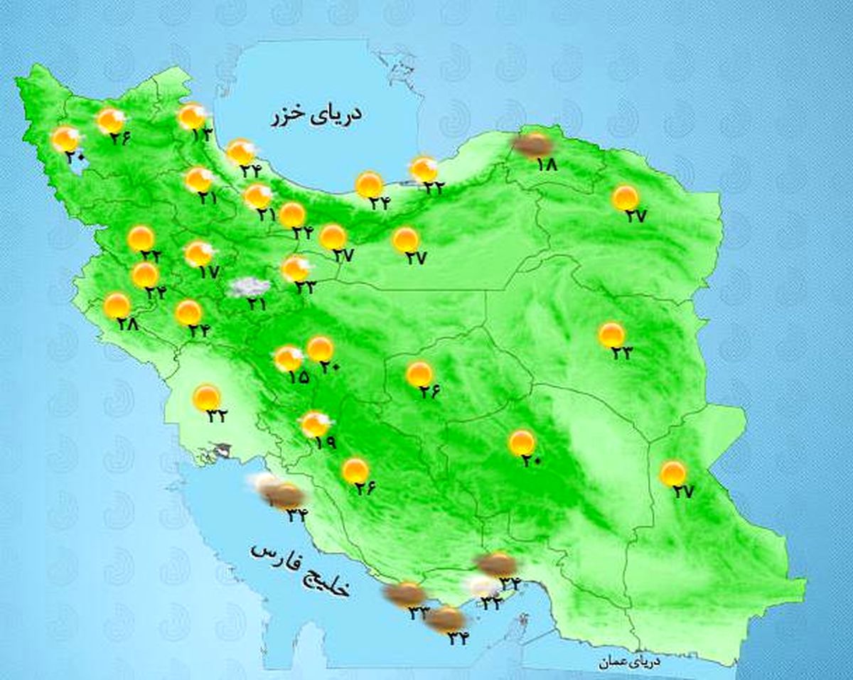 عکس: گرمترین شهر امروز کجاست؟
