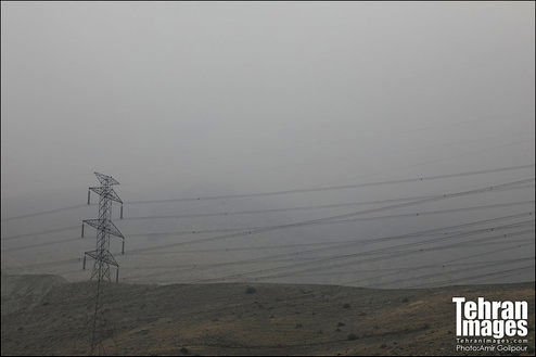 تصاویر: سرما و وارونگی هوای تهران