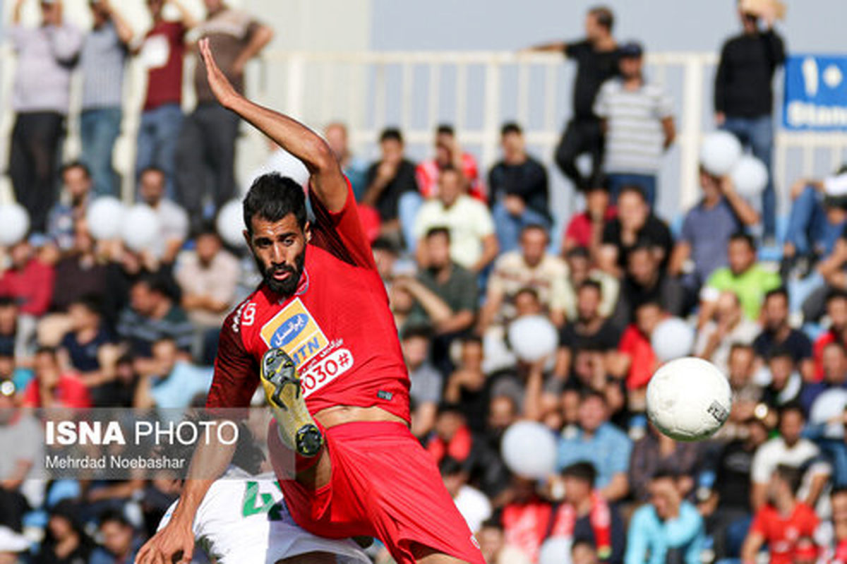 تصاویر: دیدار جنجالی پرسپولیس و ماشین‌سازی تبریز