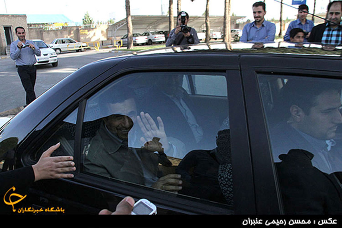 جدیدترین استقبال از احمدی نژاد/ تصاویر