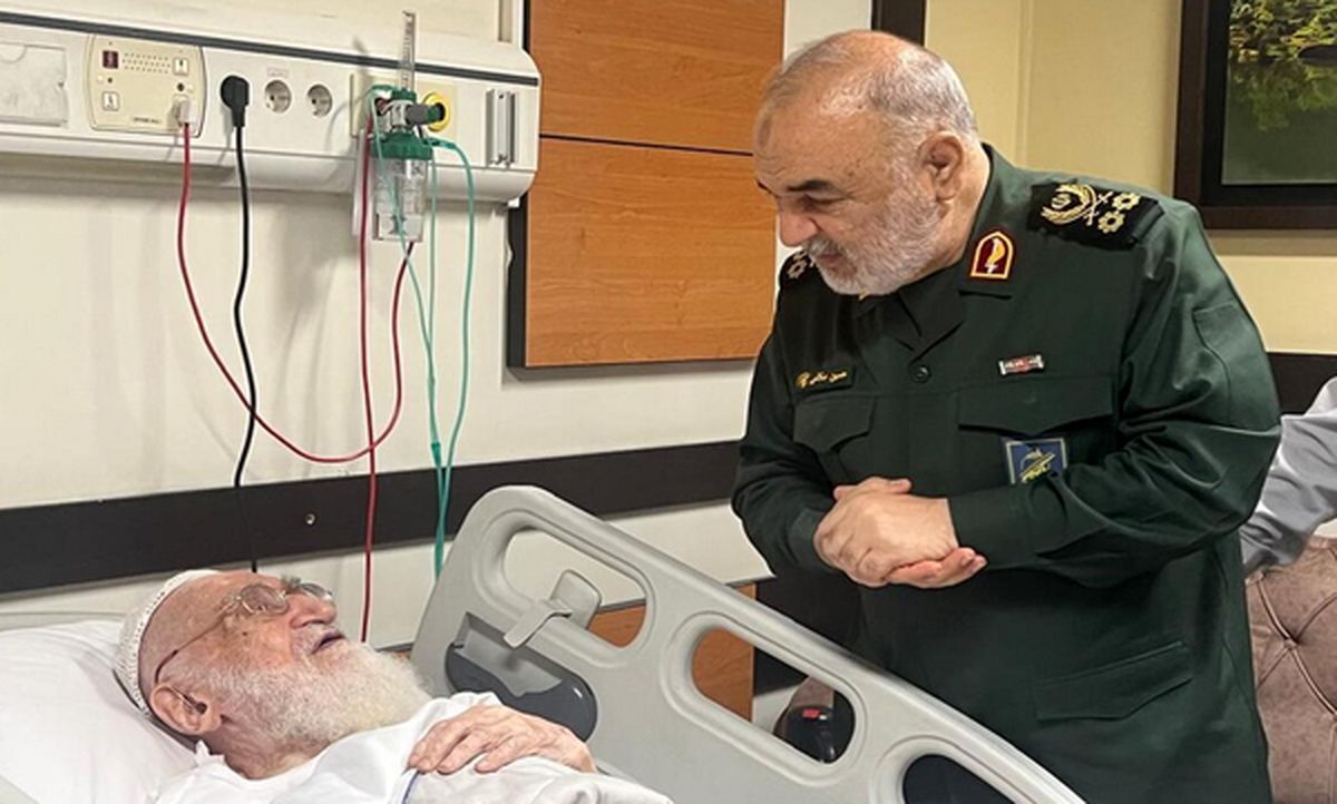 آیت‌الله نوری همدانی خطاب به فرمانده کل سپاه: شما دست راست رهبری هستید