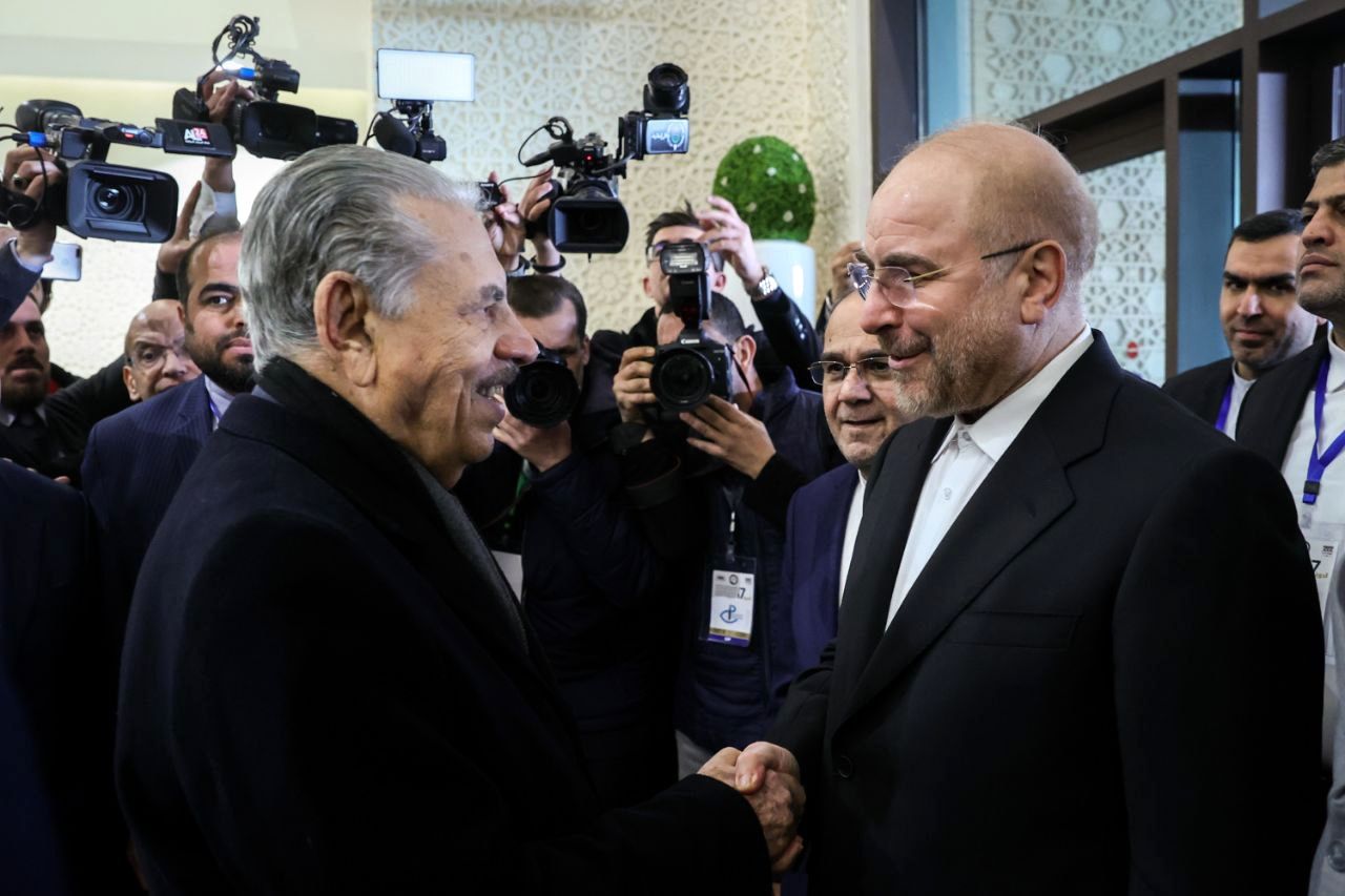 تصاویر: دیدار رئیس مجلس امت الجزایر با محمدباقر قالیباف