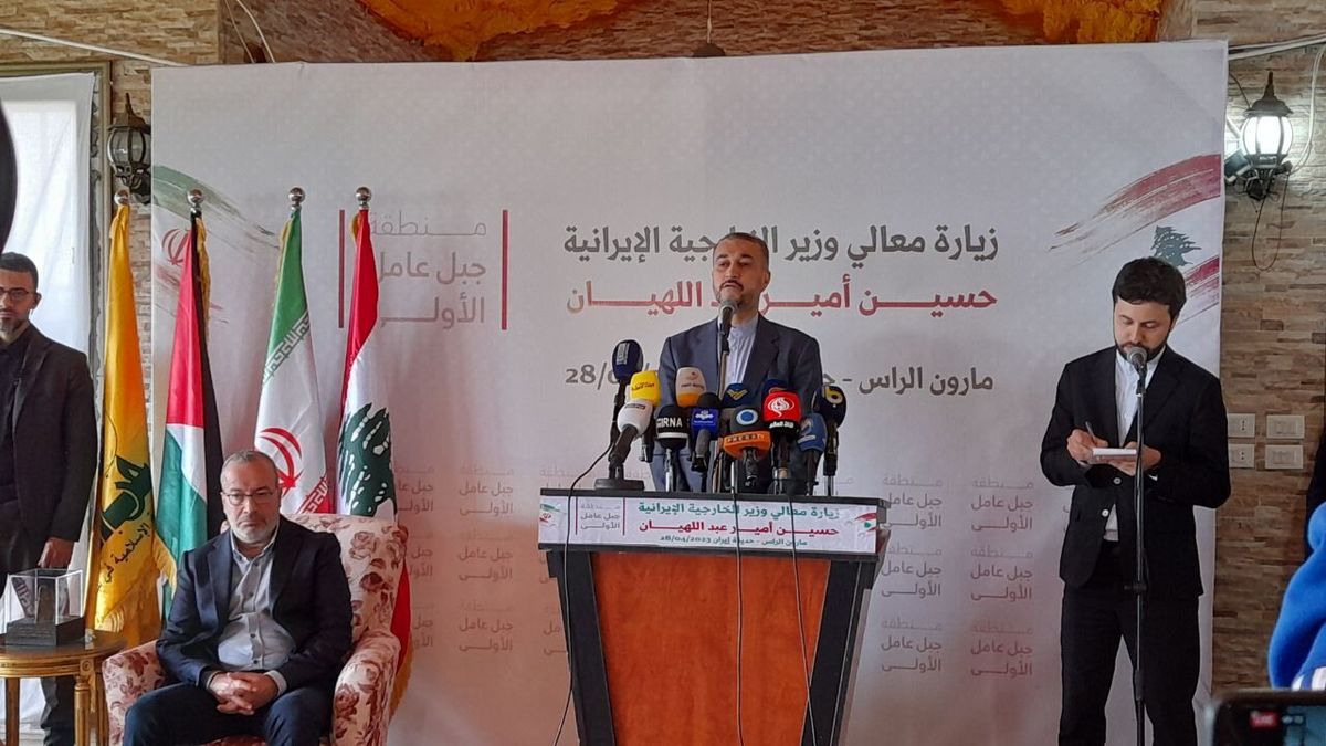 امیرعبداللهیان: از مقاومت لبنان در برابر رژیم صهیونیستی حمایت می‌کنیم /توافق ایران و عربستان آثار مثبتی برای منطقه و لبنان دارد