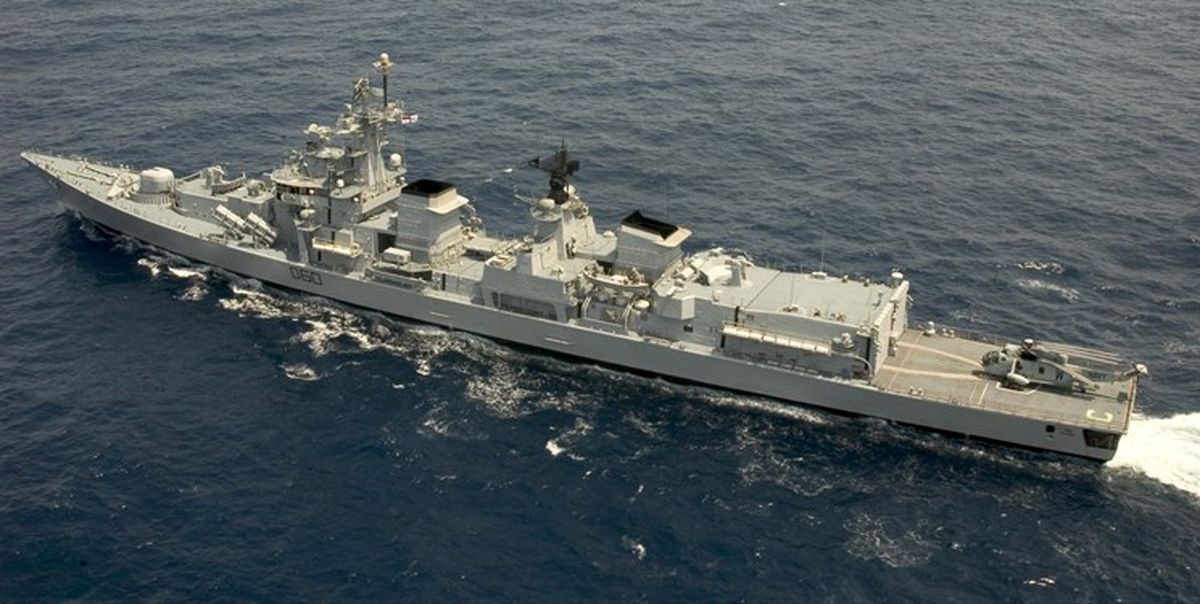 ناو هندی به رزمایش دریایی ایران و روسیه ملحق شد