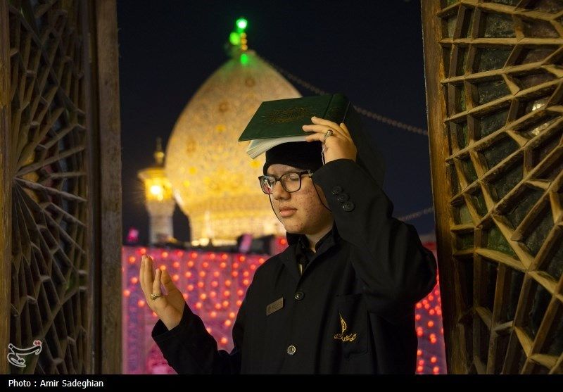  مراسم احیای شب قدر در حرم مطهر حضرت شاهچراغ (ع)