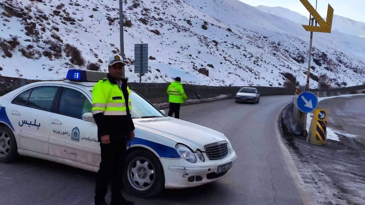 جاده چالوس یک‌طرفه شد 